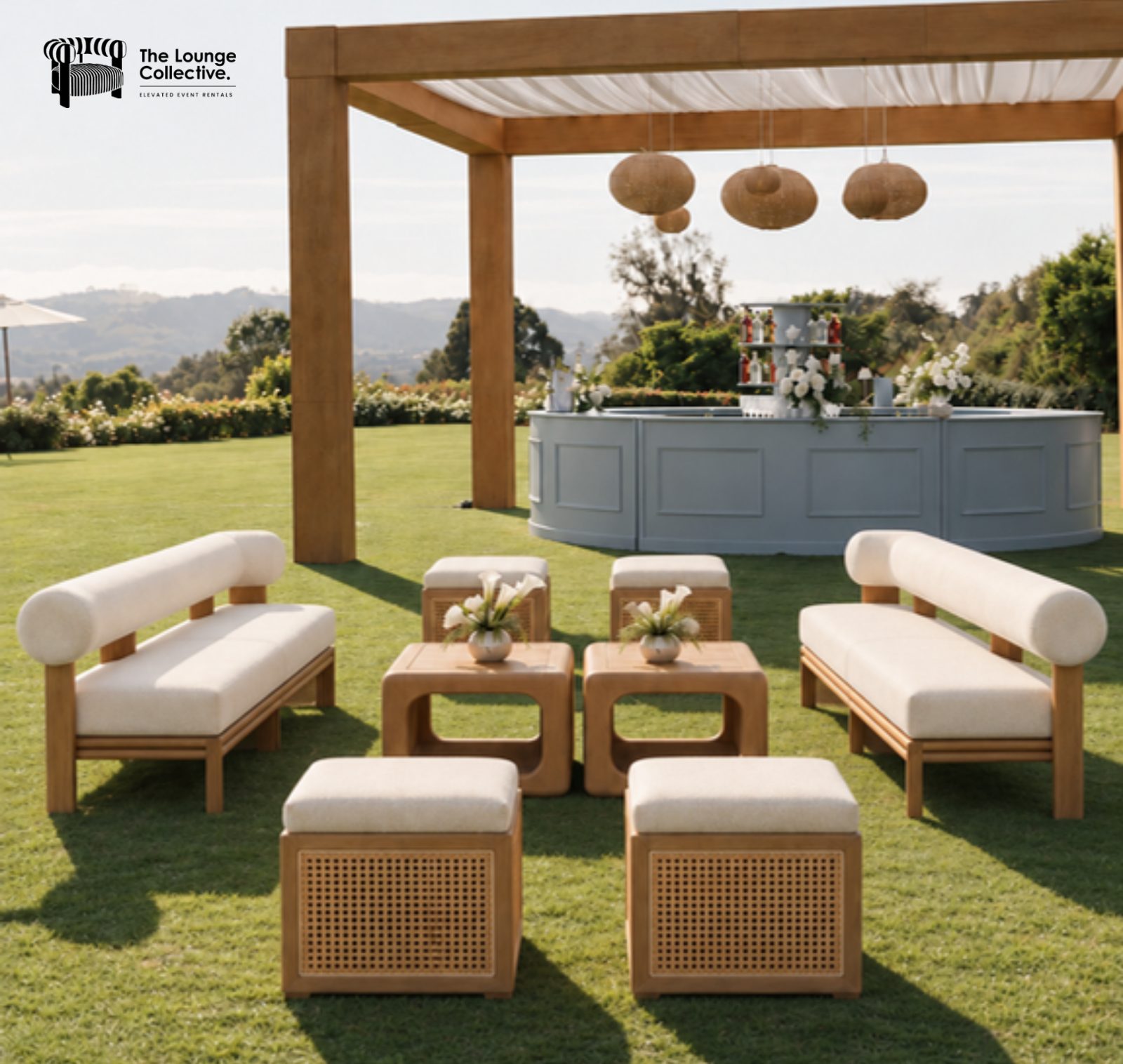 A lounge styling idea from The Lounge Collective Style Book