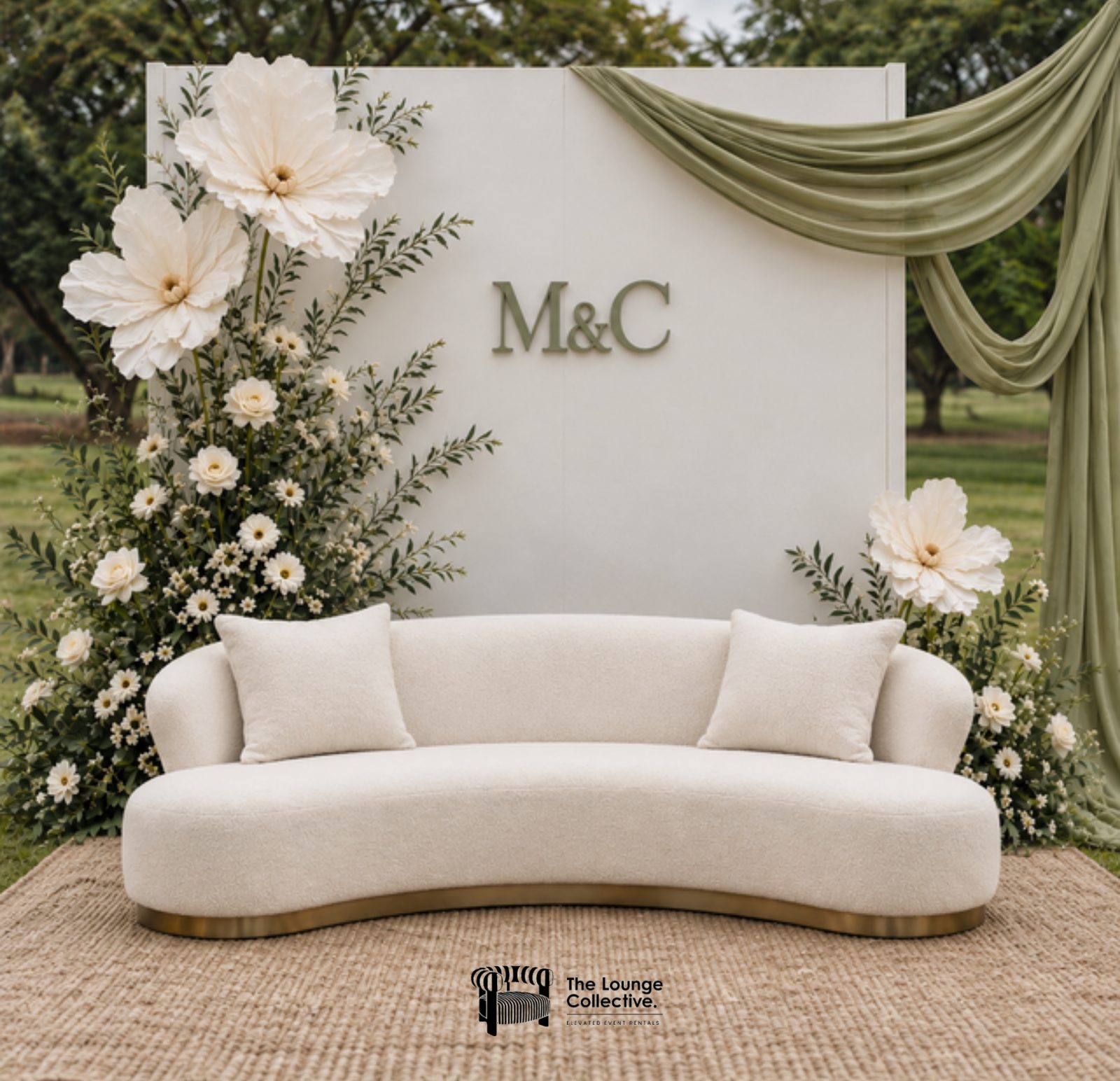 A lounge styling idea from The Lounge Collective Style Book
