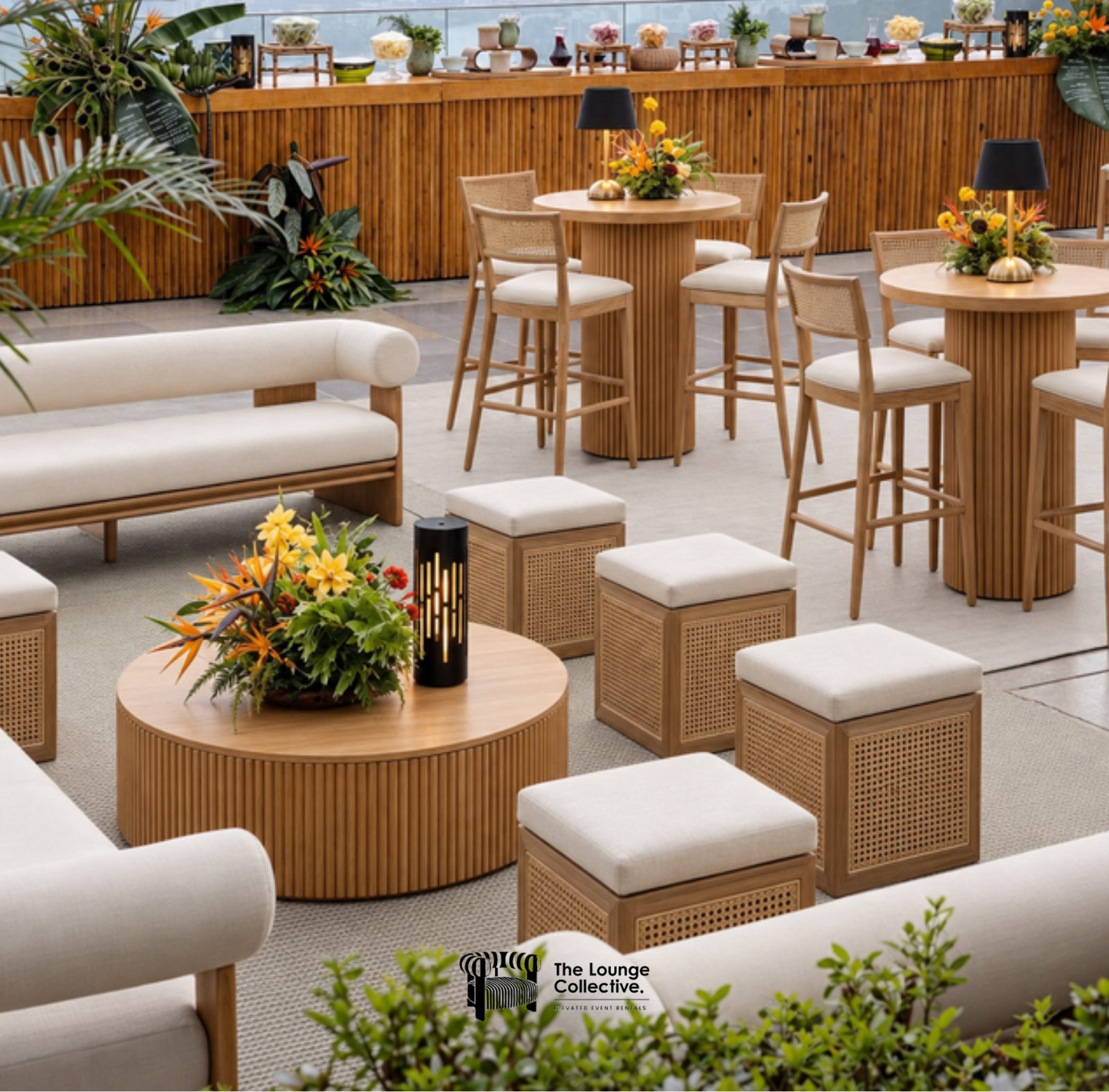 A lounge styling idea from The Lounge Collective Style Book