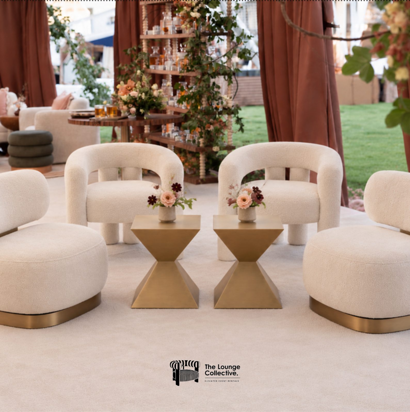 A lounge styling idea from The Lounge Collective Style Book