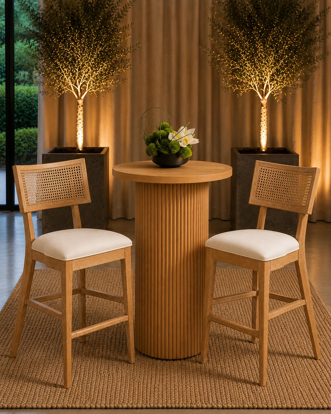 Oak & Cane cocktail set for garden celebrations